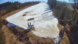 Kamera u nástupu na vlek svah A