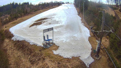 Kamera u nástupu na vlek svah A