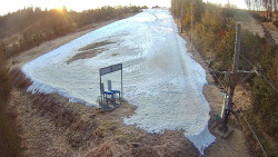 Kamera u nástupu na vlek svah A