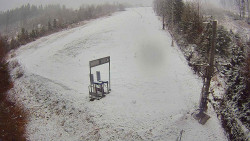 Kamera u nástupu na vlek svah A