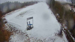 Kamera u nástupu na vlek svah A