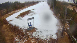 Kamera u nástupu na vlek svah A