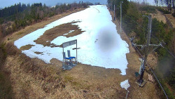 Kamera u nástupu na vlek svah A