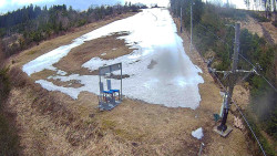 Kamera u nástupu na vlek svah A