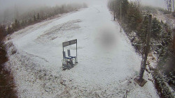 Kamera u nástupu na vlek svah A