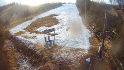 Kamera u nástupu na vlek svah A