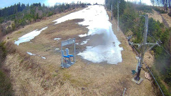 Kamera u nástupu na vlek svah A