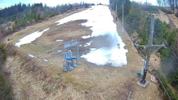 Kamera u nástupu na vlek svah A