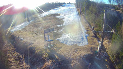 Kamera u nástupu na vlek svah A