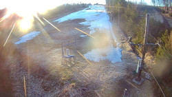 Kamera u nástupu na vlek svah A