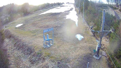 Kamera u nástupu na vlek svah A