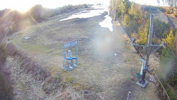 Kamera u nástupu na vlek svah A