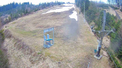 Kamera u nástupu na vlek svah A