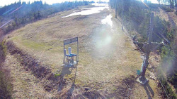 Kamera u nástupu na vlek svah A