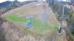 Kamera u nástupu na vlek svah A