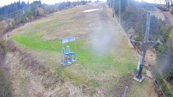 Kamera u nástupu na vlek svah A