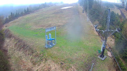 Kamera u nástupu na vlek svah A