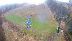 Kamera u nástupu na vlek svah A