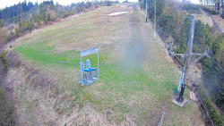 Kamera u nástupu na vlek svah A