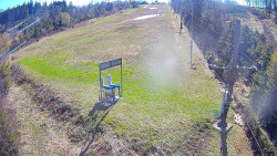 Kamera u nástupu na vlek svah A