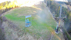 Kamera u nástupu na vlek svah A