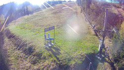 Kamera u nástupu na vlek svah A