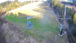 Kamera u nástupu na vlek svah A