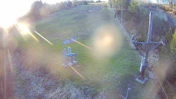 Kamera u nástupu na vlek svah A