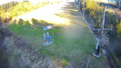 Kamera u nástupu na vlek svah A