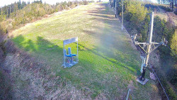 Kamera u nástupu na vlek svah A