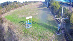 Kamera u nástupu na vlek svah A