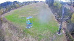 Kamera u nástupu na vlek svah A