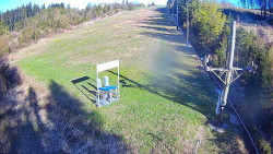 Kamera u nástupu na vlek svah A