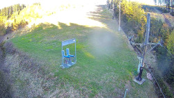 Kamera u nástupu na vlek svah A