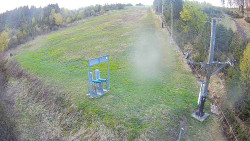 Kamera u nástupu na vlek svah A