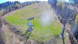 Kamera u nástupu na vlek svah A