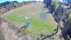 Kamera u nástupu na vlek svah A