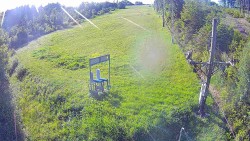 Kamera u nástupu na vlek svah A
