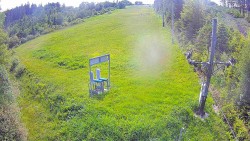 Kamera u nástupu na vlek svah A