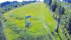 Kamera u nástupu na vlek svah A