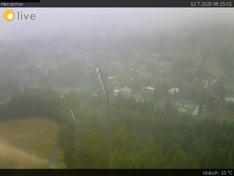 Město Harrachov - Harrachov - 12.7.2025 v 08:15 Město Harrachov - Harrachov - 12.7.2025 v 08:15