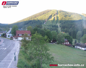 Město Harrachov - Střed města - 1.7.2025 v 05:46