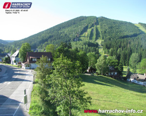 Město Harrachov - Střed města - 1.7.2025 v 07:46