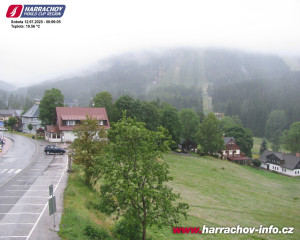 Město Harrachov - Střed města - 12.7.2025 v 06:01