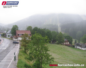 Město Harrachov - Střed města - 12.7.2025 v 06:16