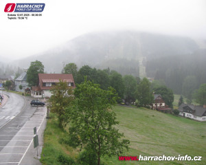 Město Harrachov - Střed města - 12.7.2025 v 06:31
