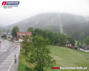 Město Harrachov - Střed města - 12.7.2025 v 07:31