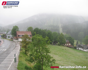 Město Harrachov - Střed města - 12.7.2025 v 07:46