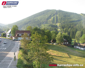 Město Harrachov - Střed města - 15.8.2025 v 07:46