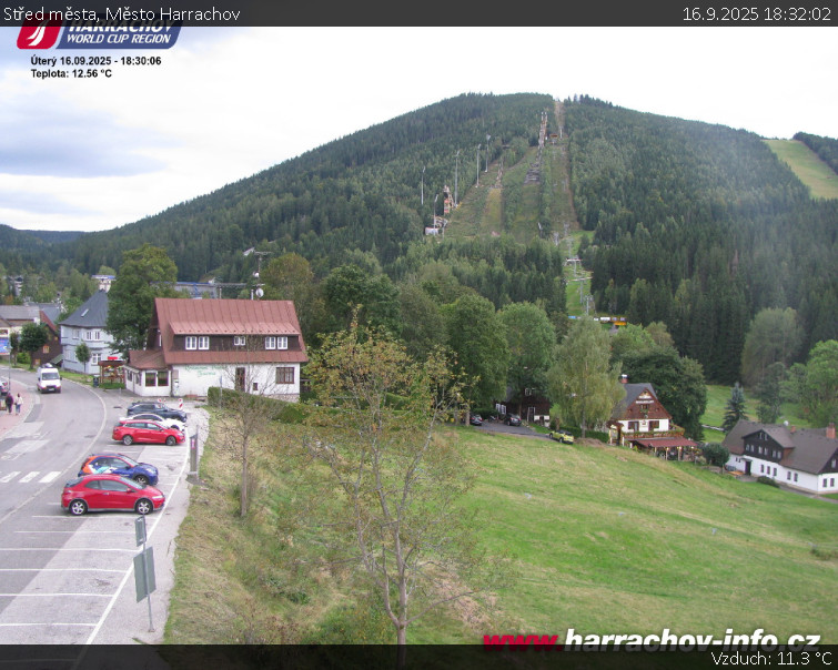 Město Harrachov - Střed města - 16.9.2025 v 18:32